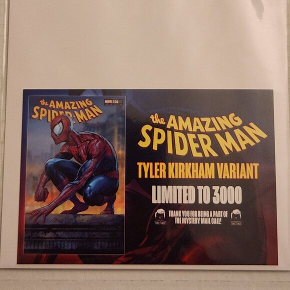 Amazing Spider-Man #37 (2023) Marvel Comics, Tyler Kirkham Cvr, 3000 Limited, NM - Picture 15 of 15